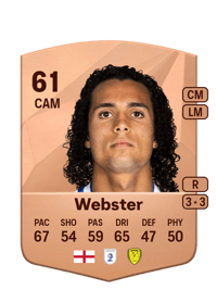 Charlie Webster Common 61 OVR