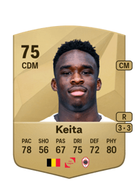 Mandela Keita Common 75 OVR