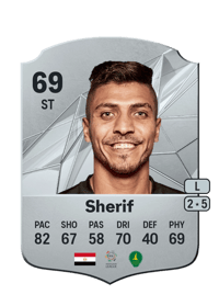 Mohamed Sherif Rare 69 OVR