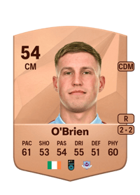 Matthew O'Brien Common 54 OVR