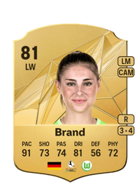 Jule Brand Rare 81 OVR