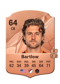 Ethan Bartlow Rare 64 OVR