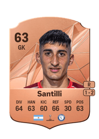 Gino Santilli Rare 63 OVR