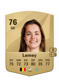 Diede Lemey Common 76 OVR