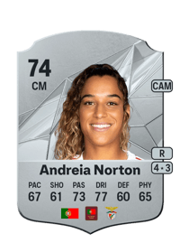 Andreia Norton Rare 74 OVR