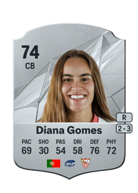 Diana Gomes Rare 74 OVR