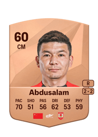 Sabit Abdusalam Common 60 OVR