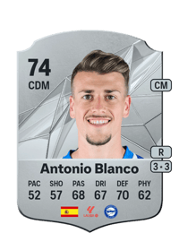 Antonio Blanco Rare 74 OVR
