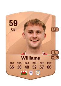 Zac Williams Common 59 OVR