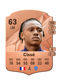 Lamine Cissé Rare 63 OVR