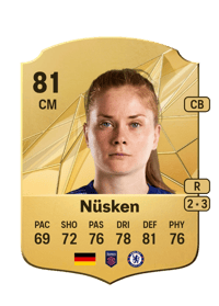 Sjoeke Nüsken Rare 81 OVR