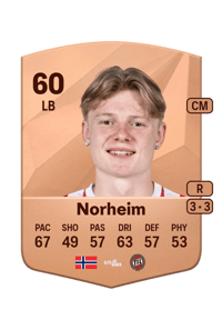 Runar Norheim Common 60 OVR