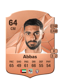 Mohammed Abbas Rare 64 OVR