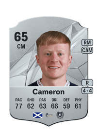Lyall Cameron Rare 65 OVR