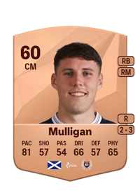 Josh Mulligan Common 60 OVR