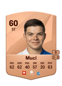 Nikolas Muci Common 60 OVR