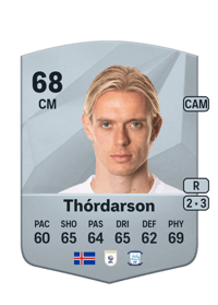 Stefán Teitur Thórdarson Common 68 OVR