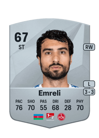 Mahir Emreli Common 67 OVR