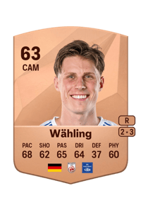 Oliver Wähling Common 63 OVR