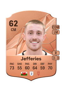 Dominic Jefferies Rare 62 OVR
