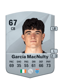 Anselmo García MacNulty Common 67 OVR
