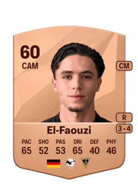 Soufiane El-Faouzi Common 60 OVR
