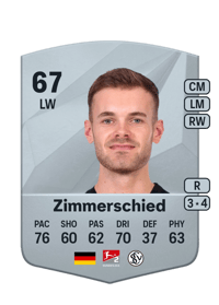 Tom Zimmerschied Common 67 OVR
