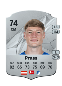 Alexander Prass Rare 74 OVR