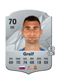 Dominik Greif Rare 70 OVR
