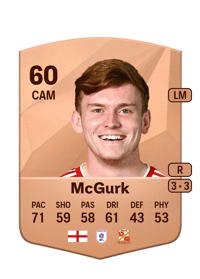 Sean McGurk Common 60 OVR