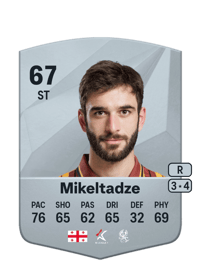 Beka Mikeltadze Common 67 OVR