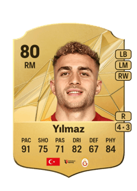 Barış Alper Yılmaz Rare 80 OVR