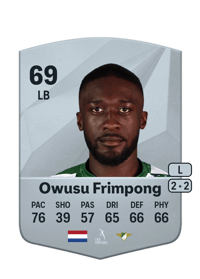 Godfried Ayesu Owusu Frimpong Common 69 OVR