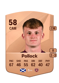 Finlay Pollock Common 58 OVR