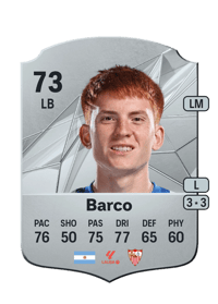 Valentín Barco Rare 73 OVR