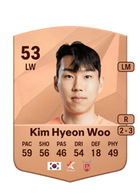 Kim Hyeon Woo Common 53 OVR