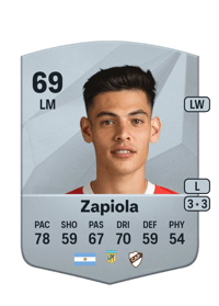 Franco Zapiola Common 69 OVR