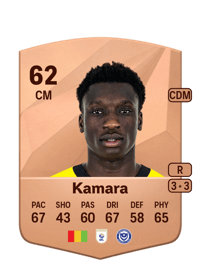 Abdoulaye Kamara Common 62 OVR