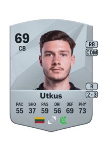 Edgaras Utkus Common 69 OVR