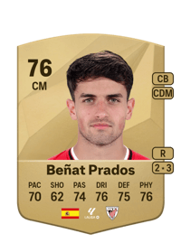 Beñat Prados Common 76 OVR