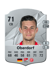 Tim Oberdorf Rare 71 OVR