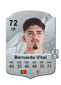 Bernardo Vital Rare 72 OVR