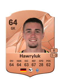 Lucien Hawryluk Rare 64 OVR