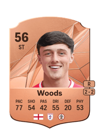 Josh Woods Rare 56 OVR