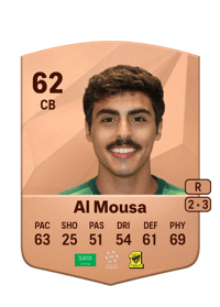 Saad Al Mousa Common 62 OVR