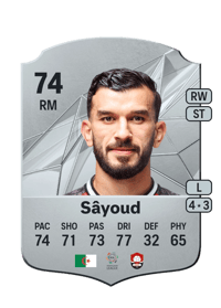 Amir Sâyoud Rare 74 OVR