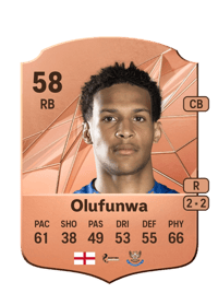 Oludare Olufunwa Rare 58 OVR