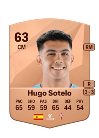 Hugo Sotelo Common 63 OVR