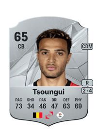 Antef Tsoungui Rare 65 OVR