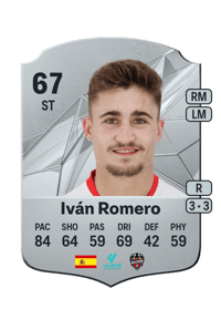 Iván Romero Rare 67 OVR